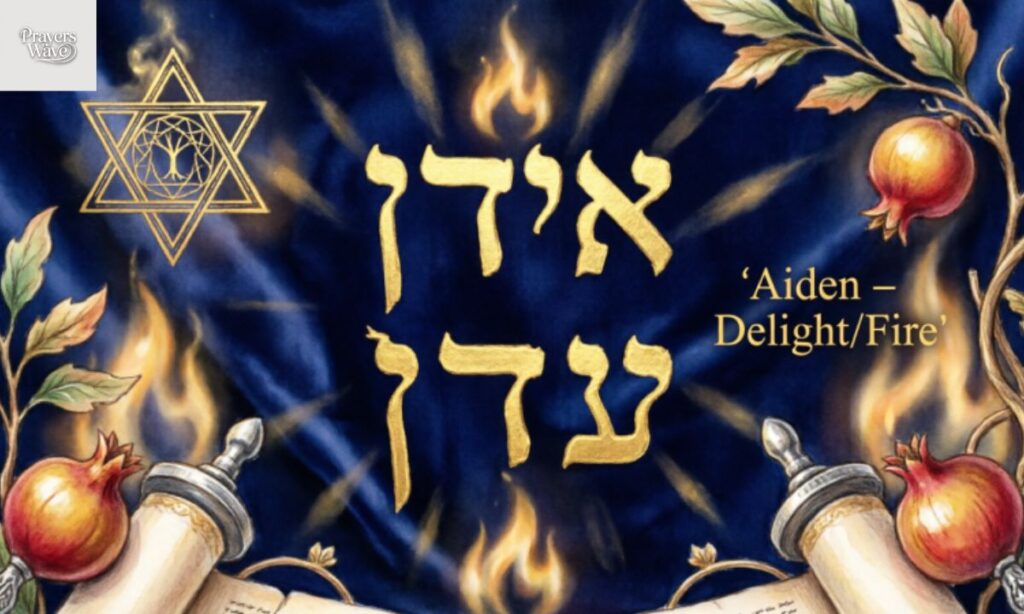 Aiden Name Meaning in Hebrew