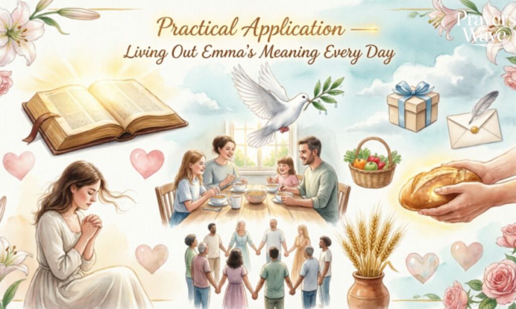 Practical Application — Living Out Emma's Meaning Every Day
