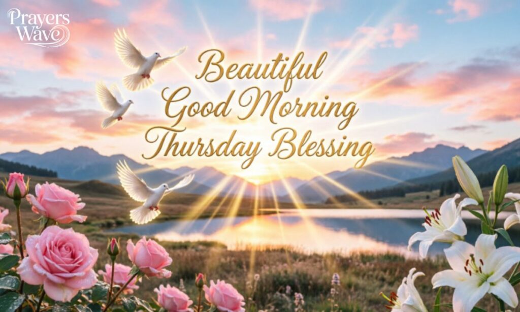 Beautiful Good Morning Thursday Blessing