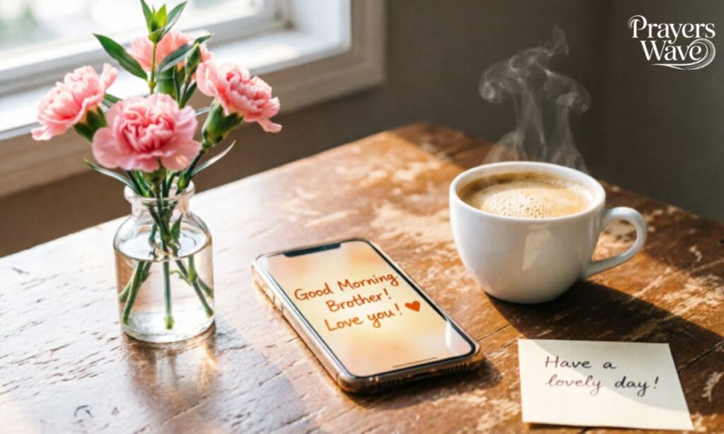 Good Morning Messages for Brother from Sister