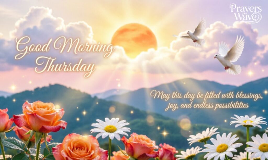 Good Morning Thursday Inspirational Blessings