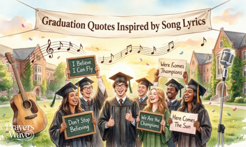Graduation Quotes Inspired by Song Lyrics