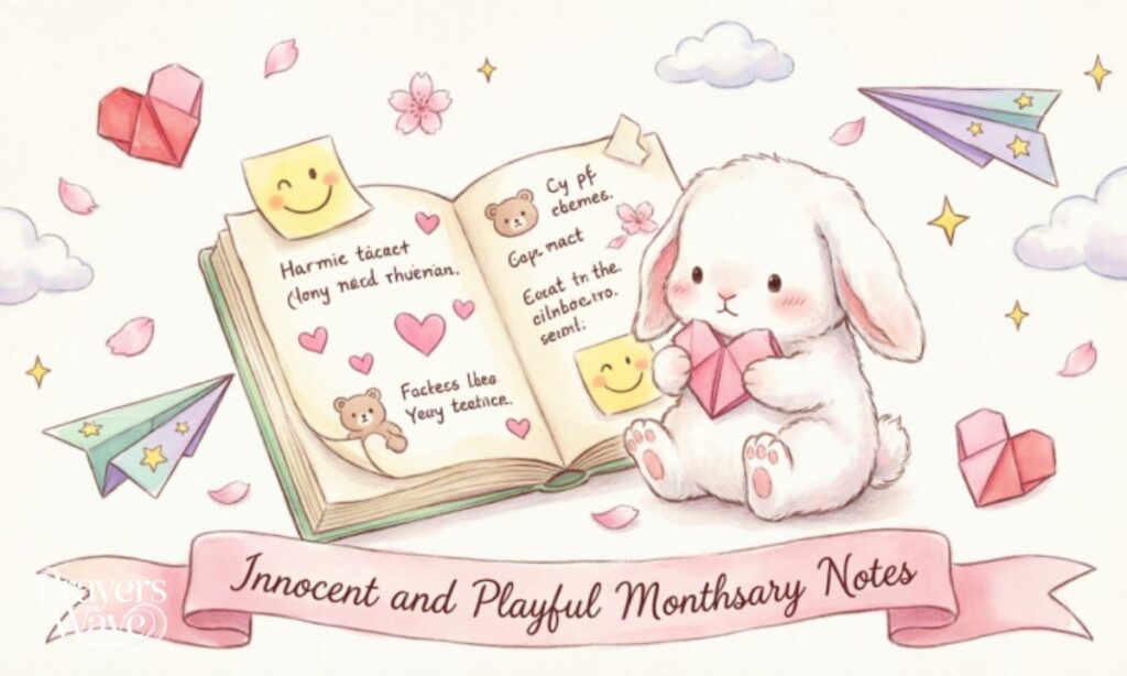 Innocent and Playful Monthsary Notes