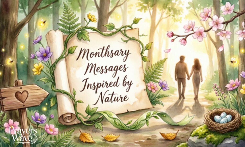 Monthsary Messages Inspired by Nature