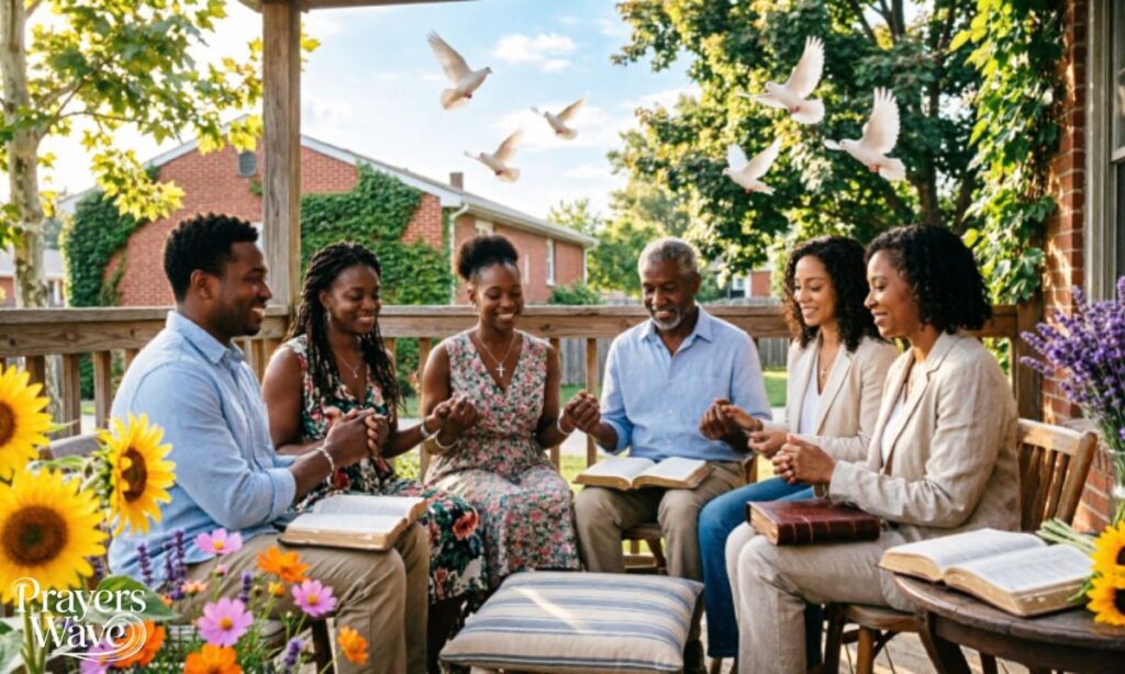 Peaceful African American Saturday Blessings for Friends