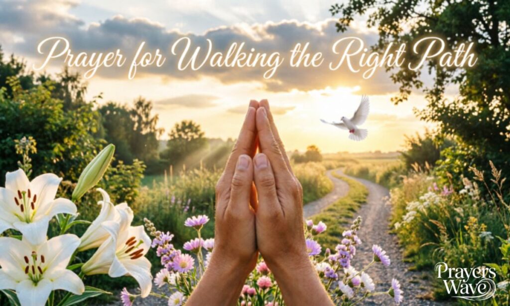 Prayer for Walking the Right Path