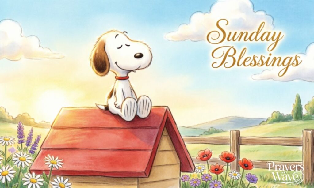 Snoopy Sunday Blessings