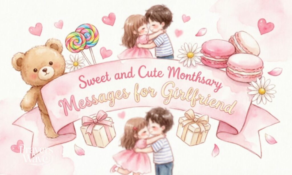 Sweet and Cute Monthsary Messages for Girlfriend