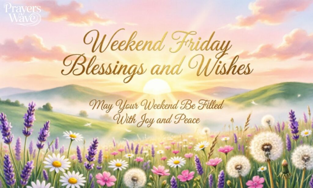 Weekend Friday Blessings and Wishes