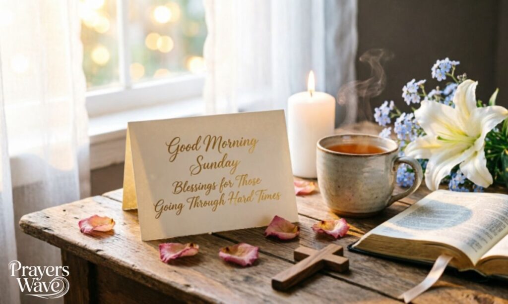 Good Morning Sunday Blessings for Those Going Through Hard Times