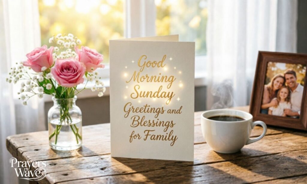 Good Morning Sunday Greetings and Blessings for Family