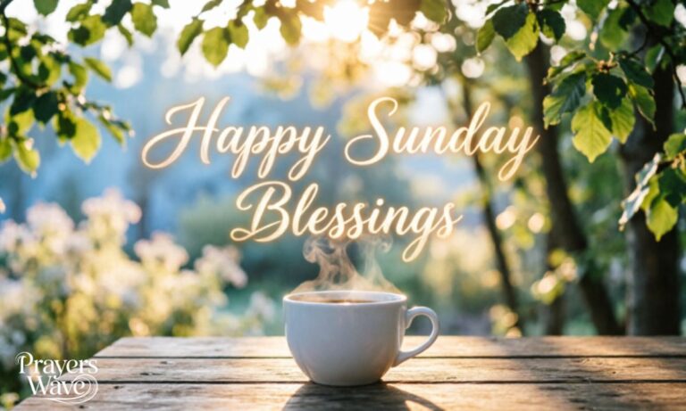 221+ Happy Sunday Blessings | Prayers, Quotes & Images