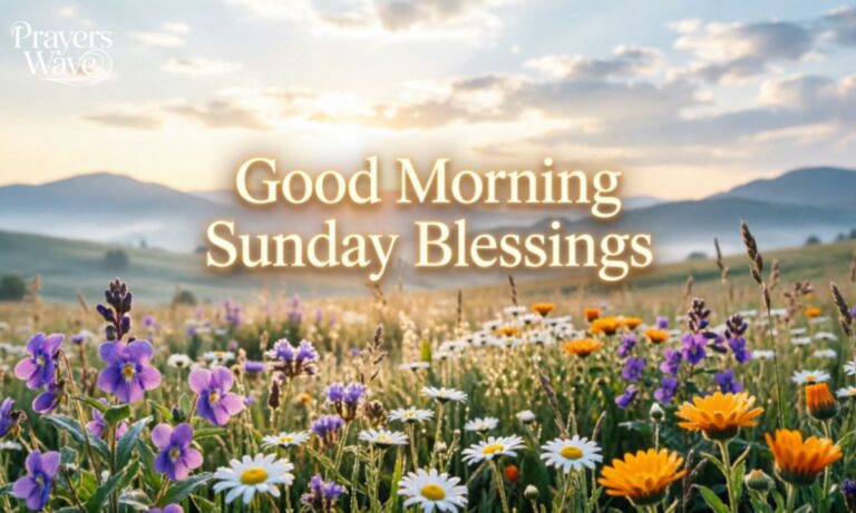 Beautiful Good Morning Sunday Blessings: 401+ Inspiring Wishes, Prayers & Quotes
